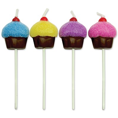 Velas de Cupcakes, Juego de 8