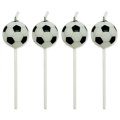 Velas de Fútbol, Juego de 4