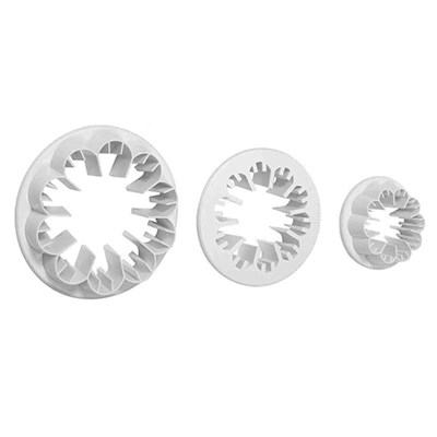 Cortadores de Flores - Clavel, Tamaño Pequeño, Mediano y Grande, Set de 3