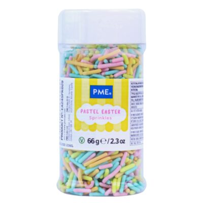 Sprinkles para Pascua - Jimmies Pastel (60g)