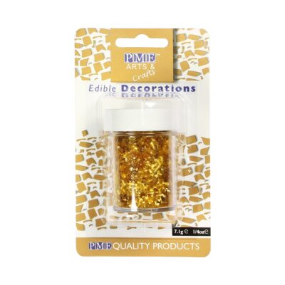 Copos de Purpurina Doradas 7 g