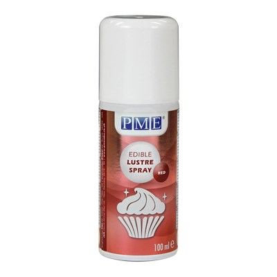Spray Lustre Comestible - Rojo (100ml)