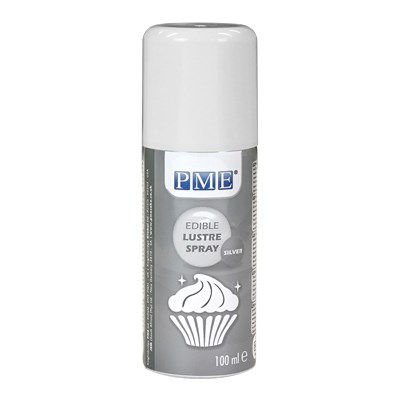 Spray Lustre Comestible - Plata (100ml)