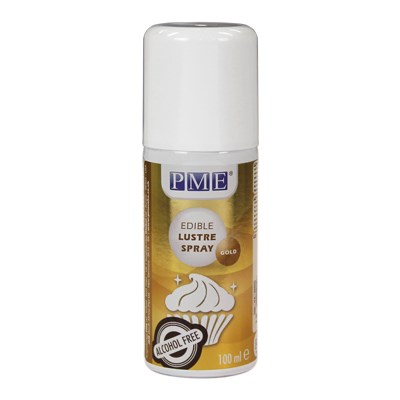 Spray Lustre Comestible Oro, Sin Alcohol 100 ml