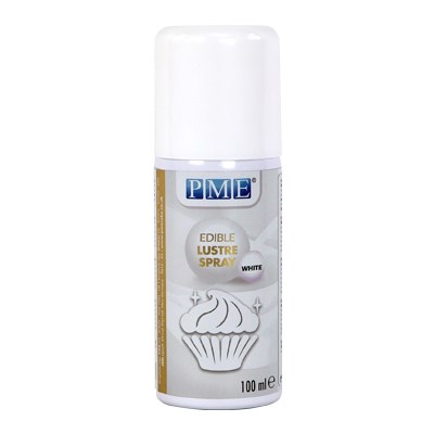 Spray Lustre Comestible - Blanco (100ml)