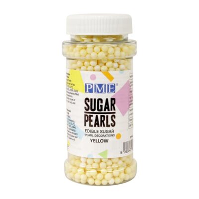 Perlas de Azúcar PME Amarillas 100 g