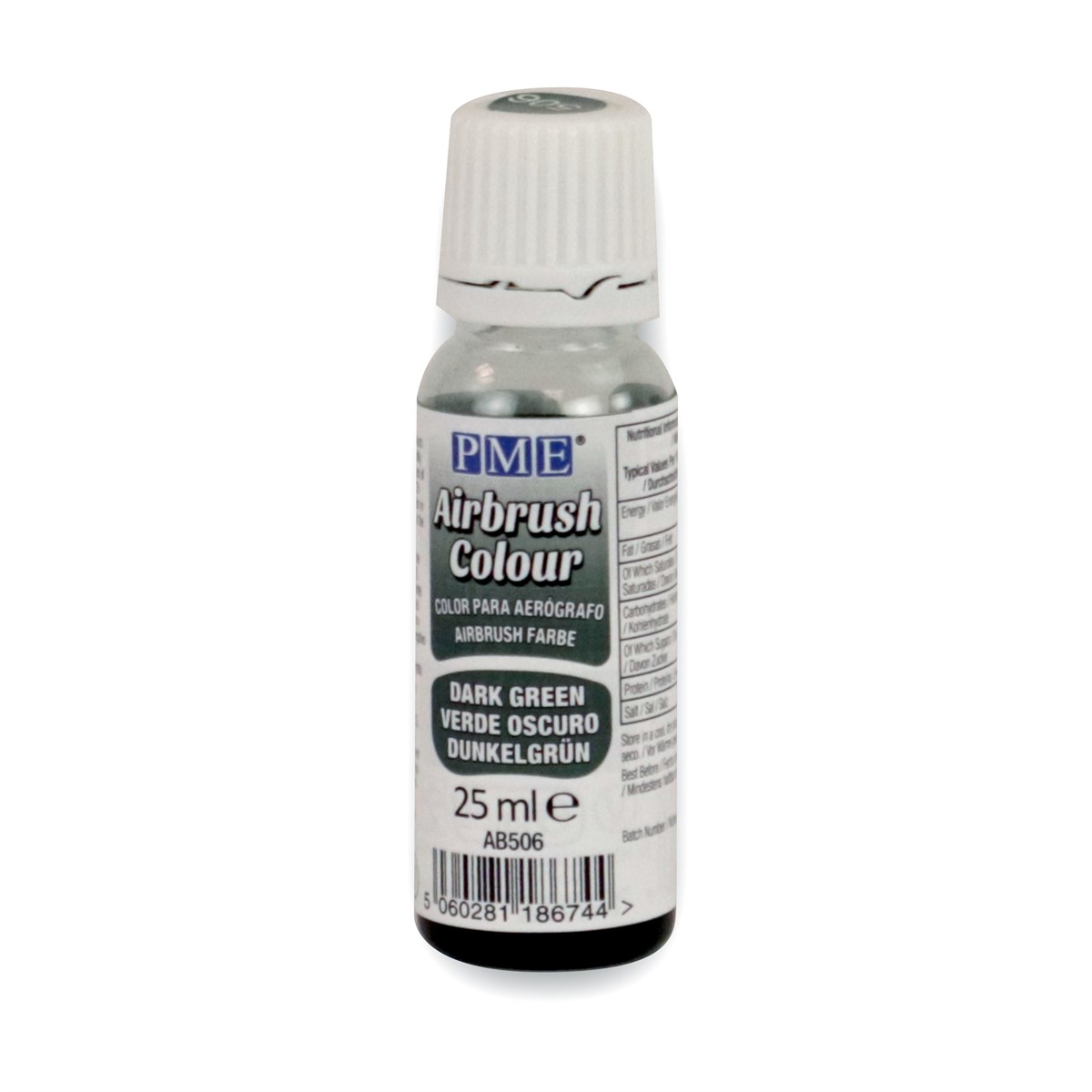 Colorante para Aerógrafo - Verde oscuro (25ml)
