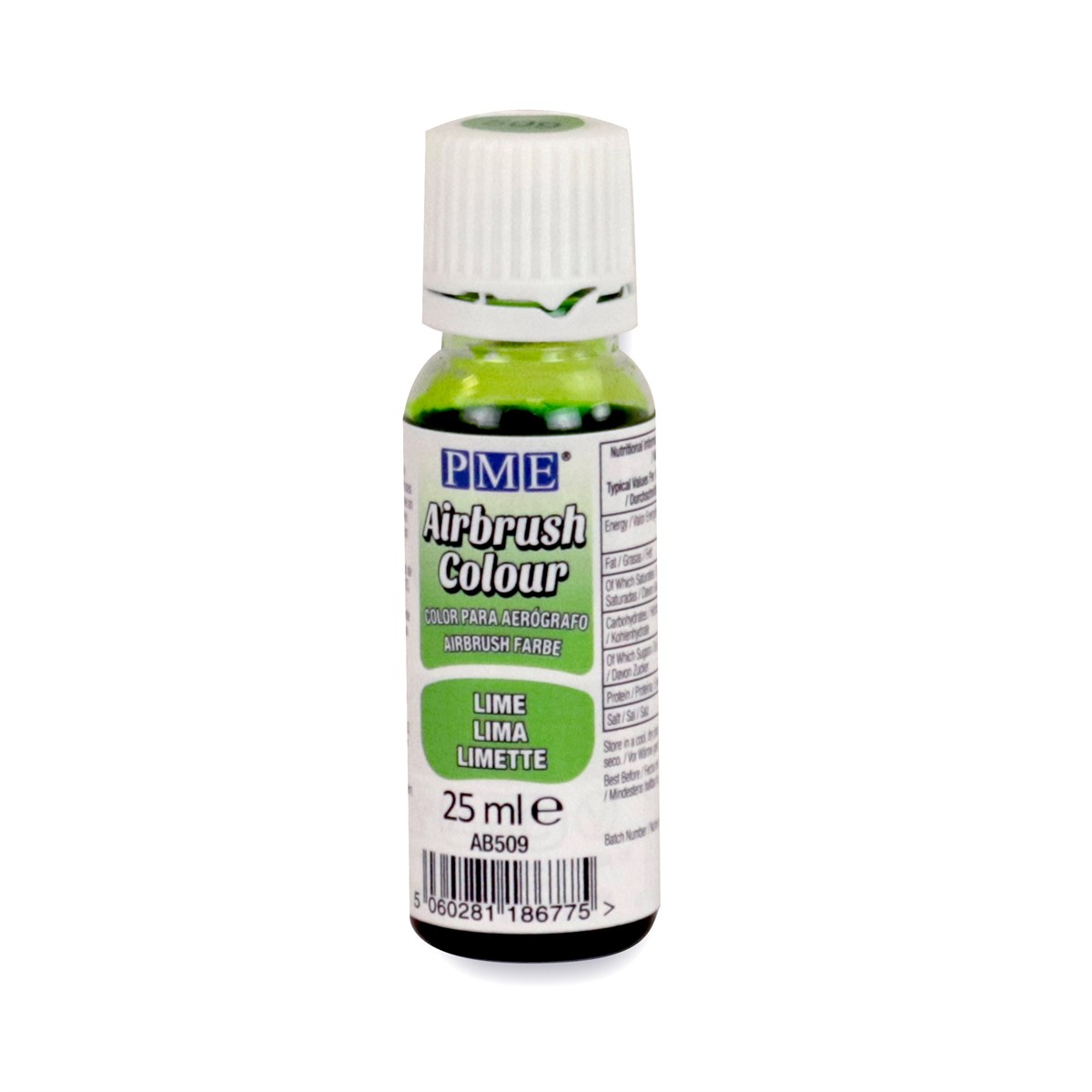 Colorante para Aerógrafo - Lima (25ml)