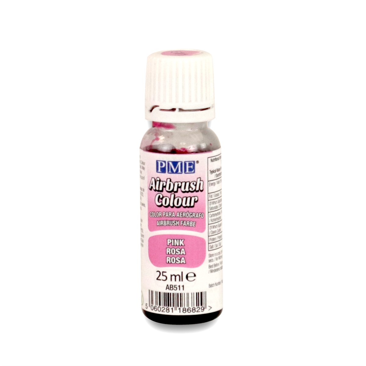 Colorante para Aerógrafo - Rosa (25ml)