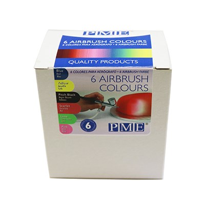 Colorante para Aerógrafo - Set de 6 (150 ml)
