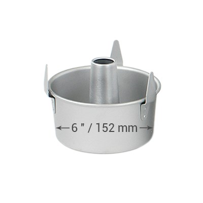 Molde de Aluminio Anodizado para Ángel Food Cake Ø 152 mm
