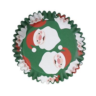 Cápsulas Forradas de Aluminio - Papá Noel, Pack de 30