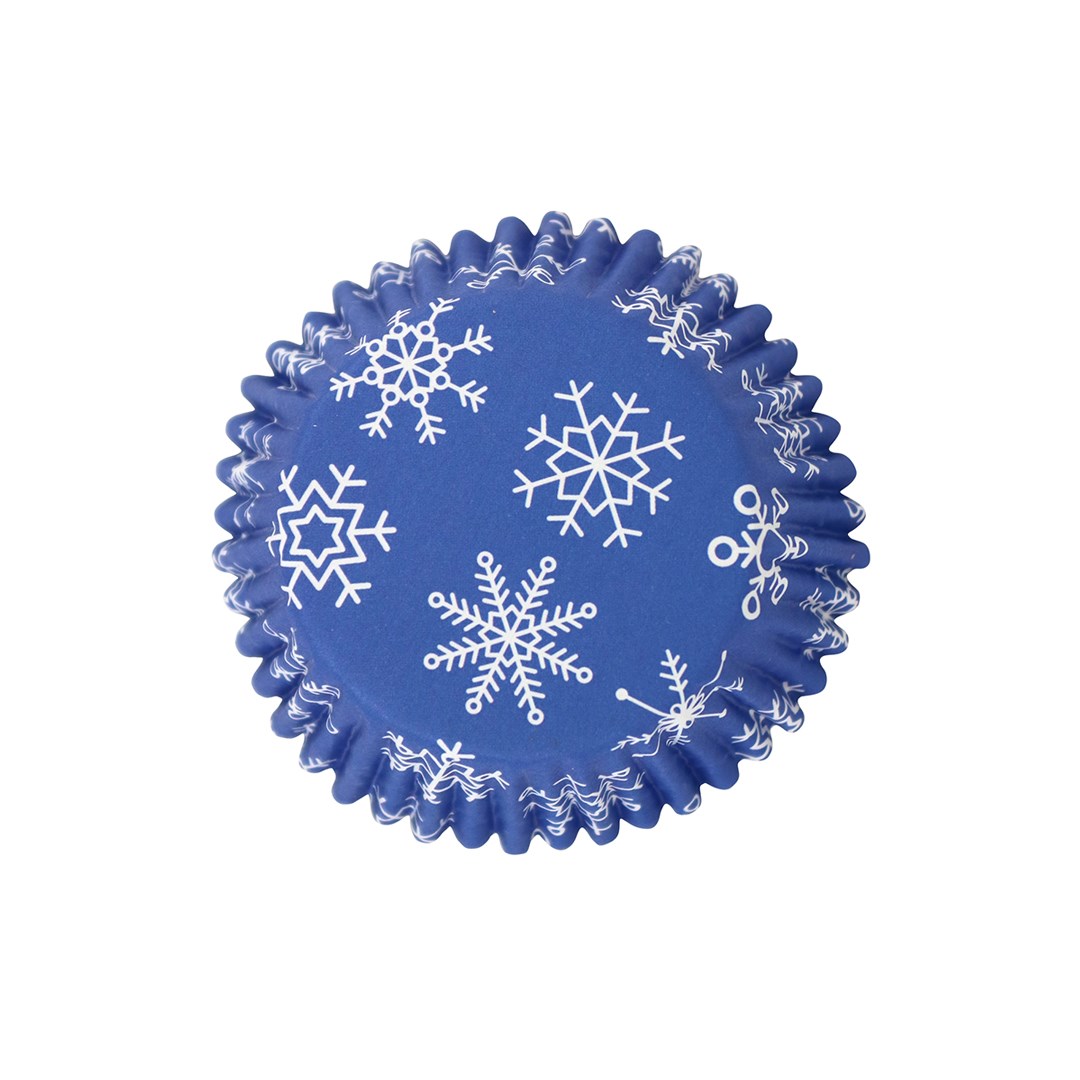 Cápsulas Forradas de Aluminio - Copos de Nieve, Pack de 30