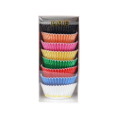 Cápsulas Forradas de Aluminio - Metálicas Variadas, Pack de 100