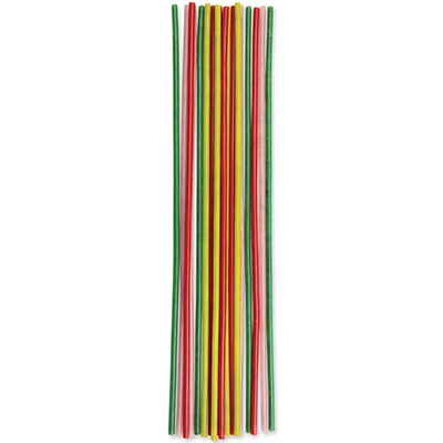 Velas largas de Colores, Paquete de 18