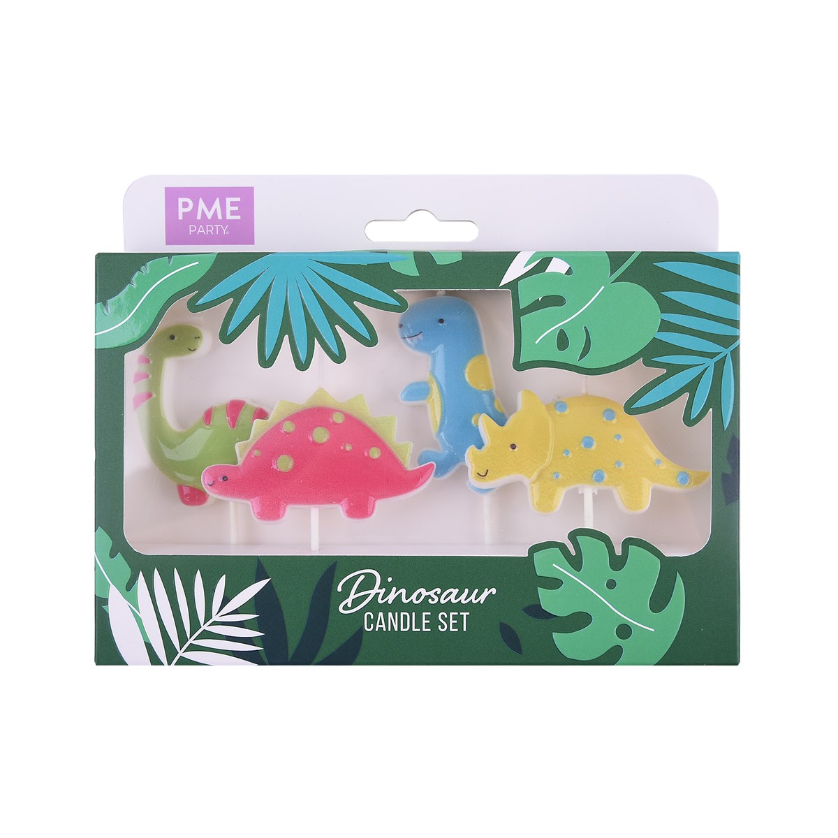Velas - Dinosaurio - Set de 4