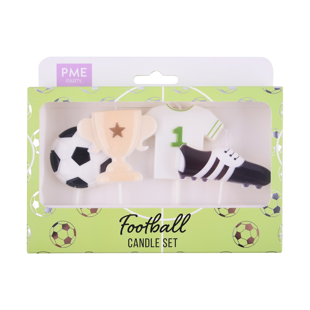 Velas - Fútbol - Set de 4