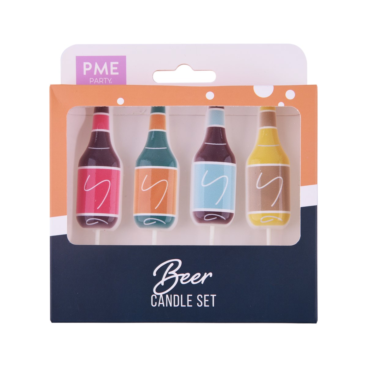 Velas - Botellas de Cerveza - Set de 4