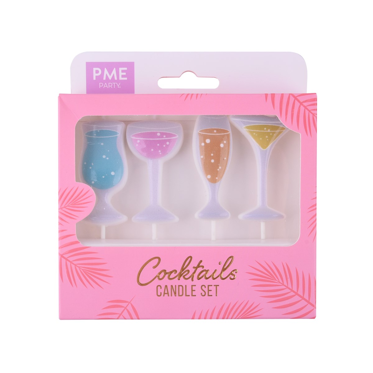 Velas - Cocteles - Set de 4