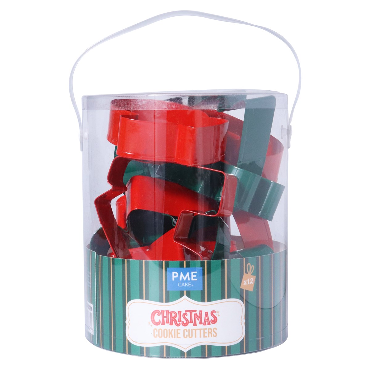 Navidad Cortadores de Galletas (Set de 12)