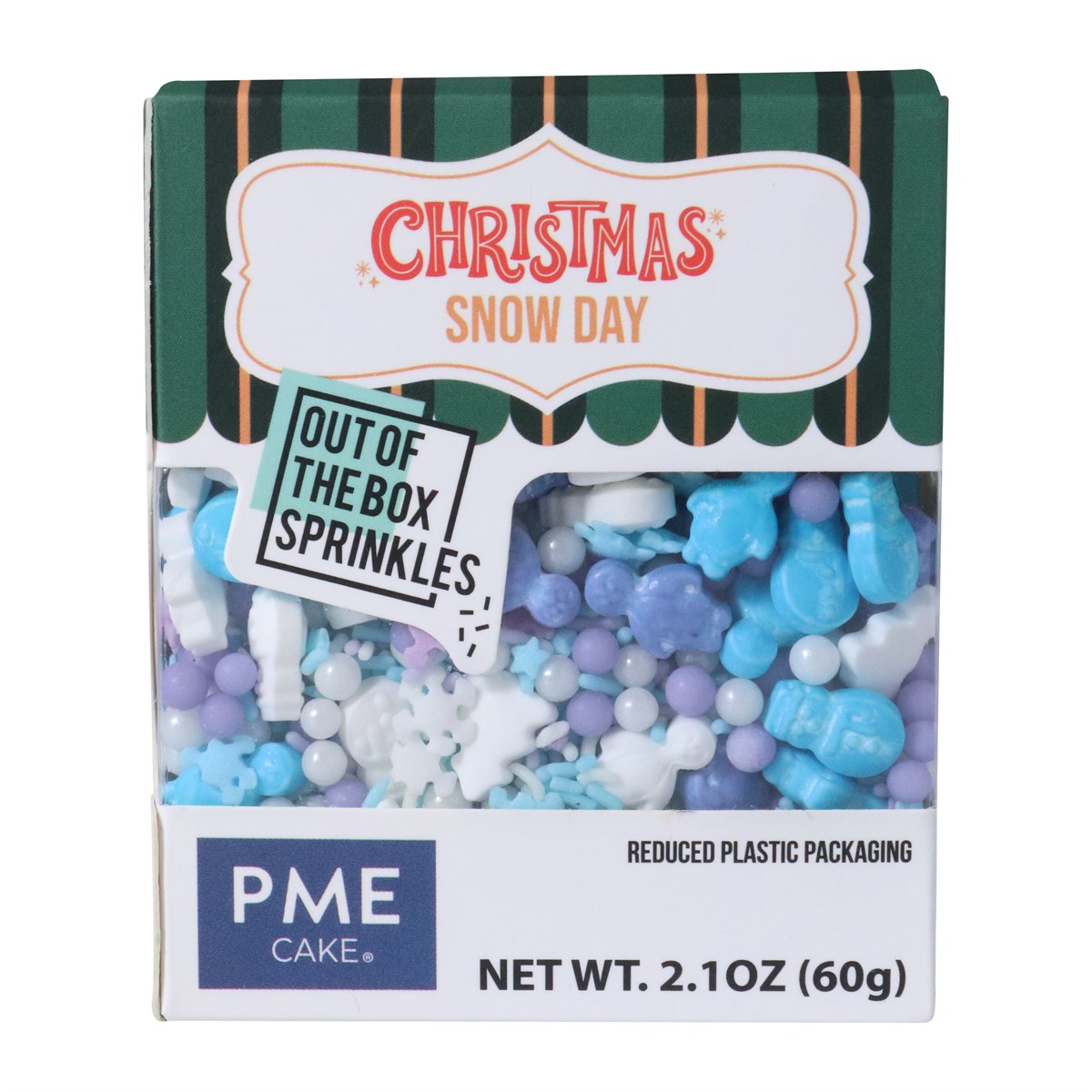 Out of the Box Sprinkles Navideños - Día de Nieve (60 g)
