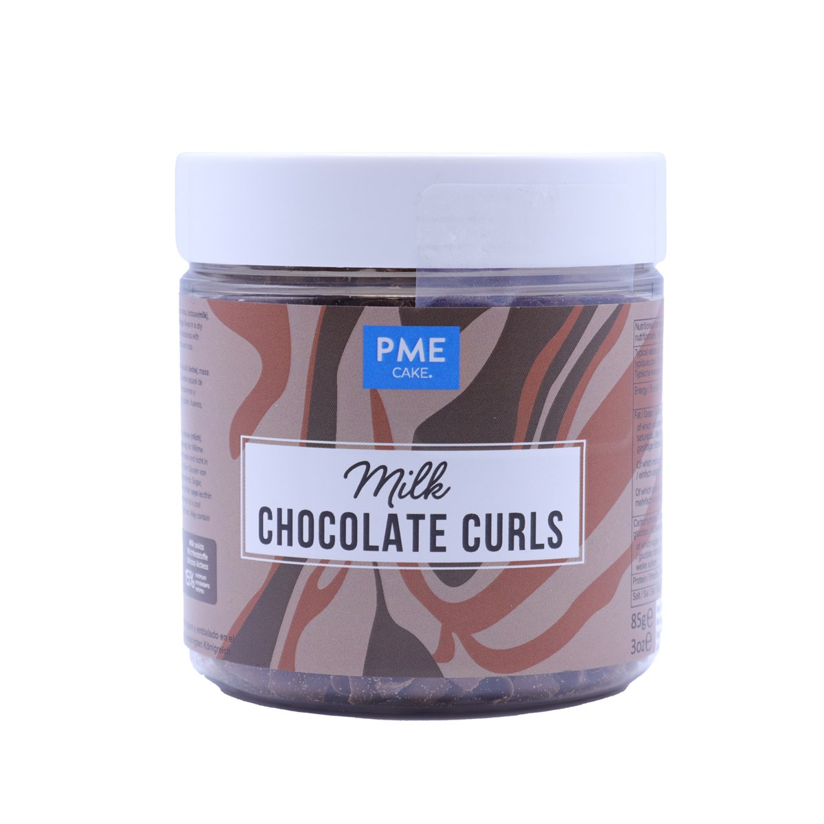 Virutas Rizos de Chocolate - Chocolate con Leche (85g)