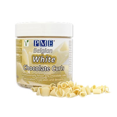 Virutas Rizos de Chocolate - Chocolate Blanco (85g)