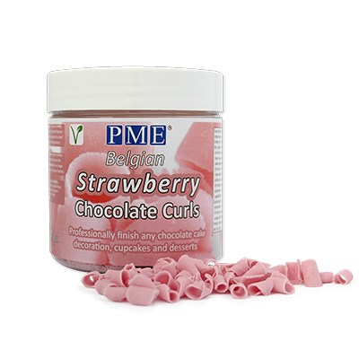 Virutas Rizos de Chocolate - Fresa (85g)