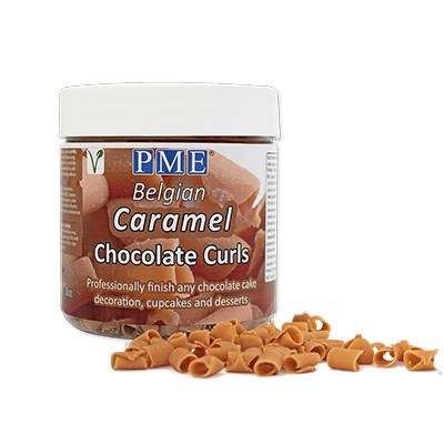 Virutas Rizos de Chocolate - Caramelo (85g)