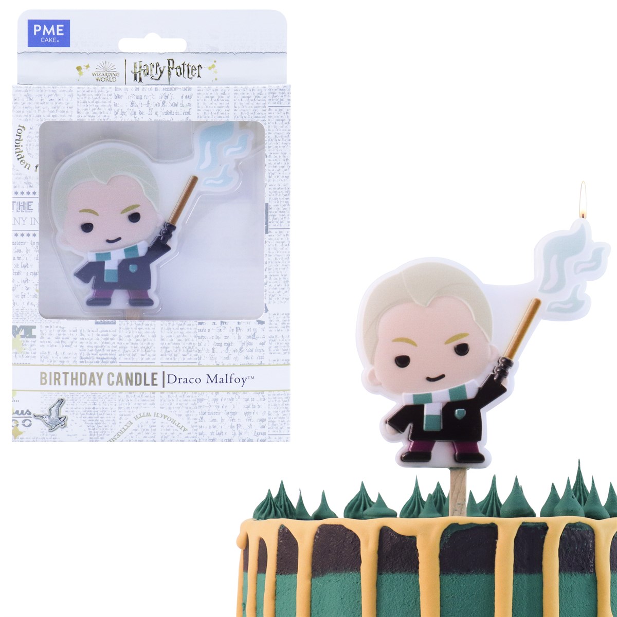 Harry Potter Vela del Personaje de Draco Malfoy