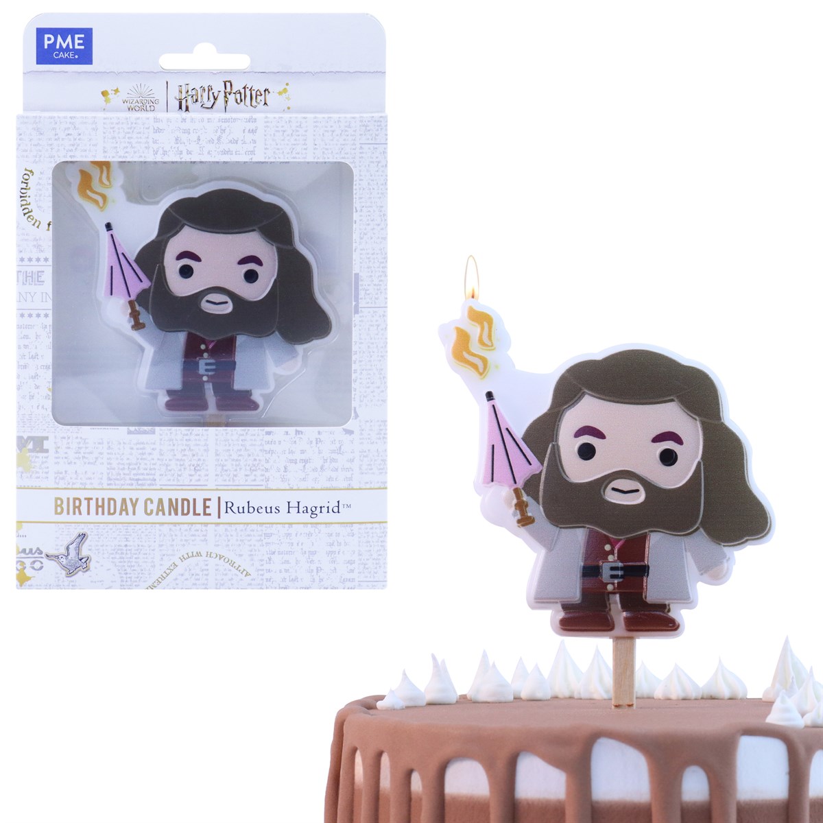 Harry Potter Vela del Personaje de Rubeus Hagrid