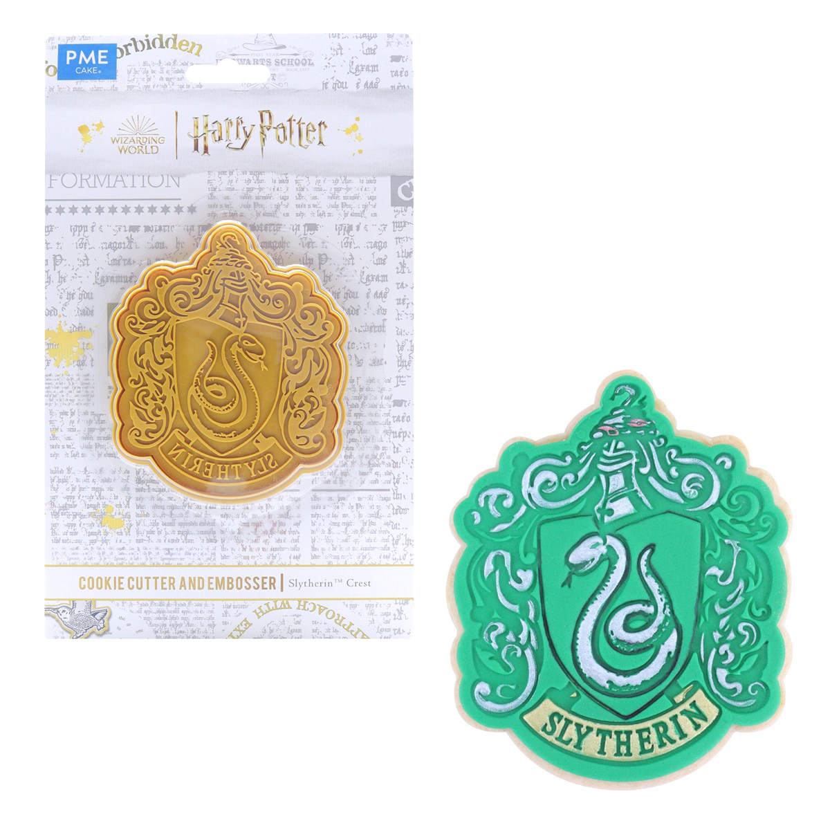 Harry Potter Cortador y Marcador de Galletas, Escudo de Slytherin