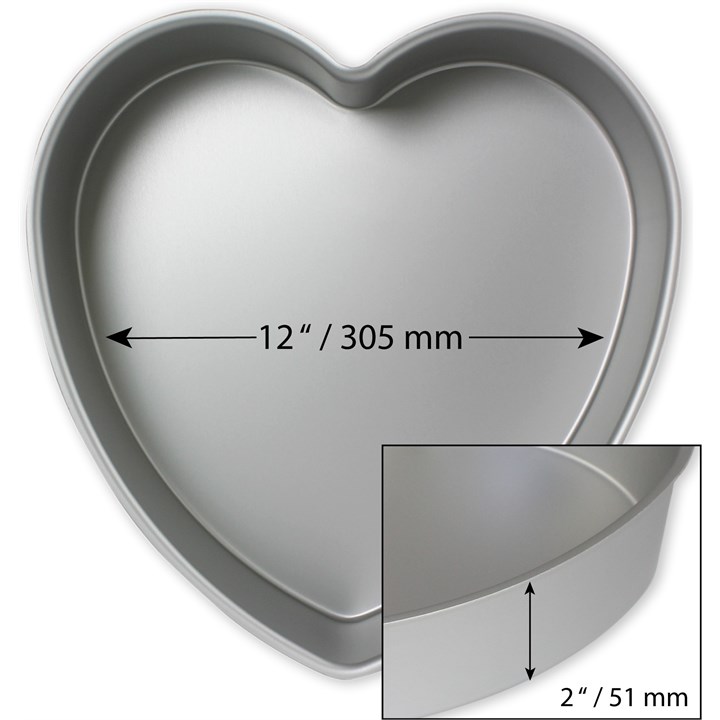 Molde de Tarta Corazón, Aluminio (51 x 305mm) - Imagen 5