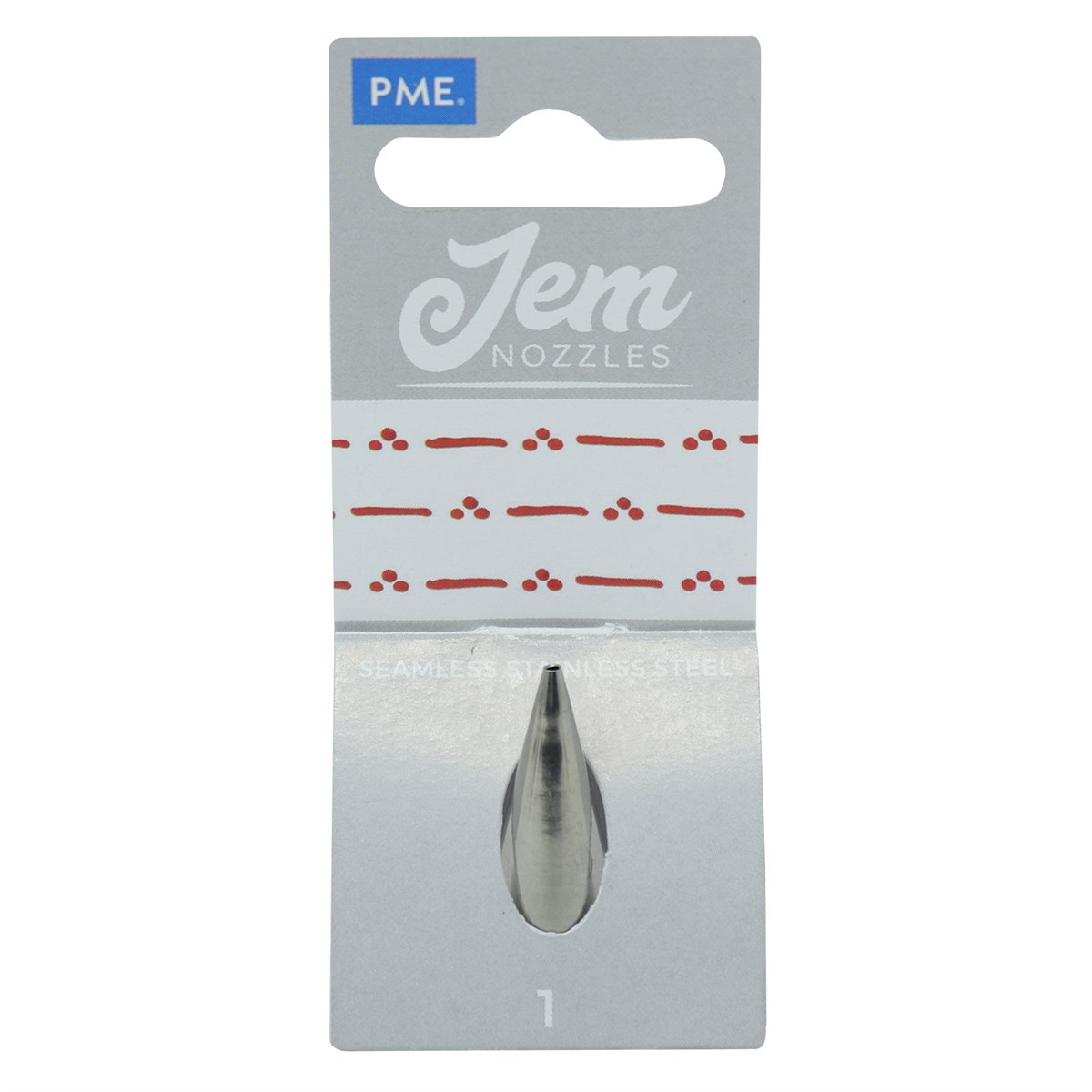 JEM Boquilla Redonda para Ribetear nº 1