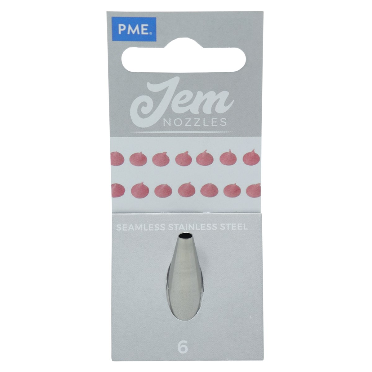 JEM Boquilla Redonda para Ribetear nº 6
