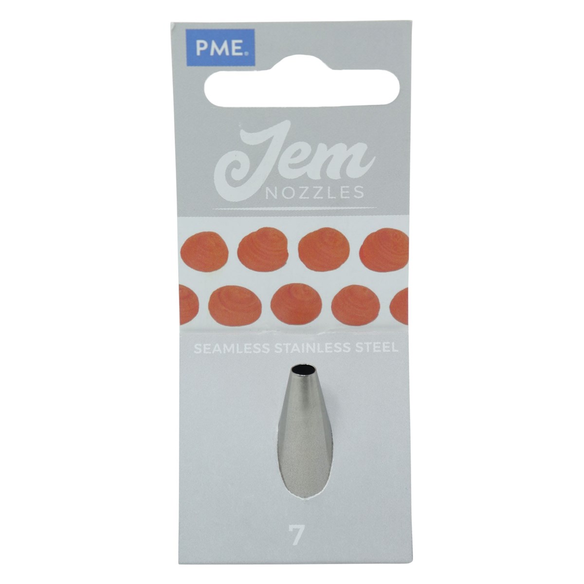 JEM Boquilla Redonda para Ribetear nº 7
