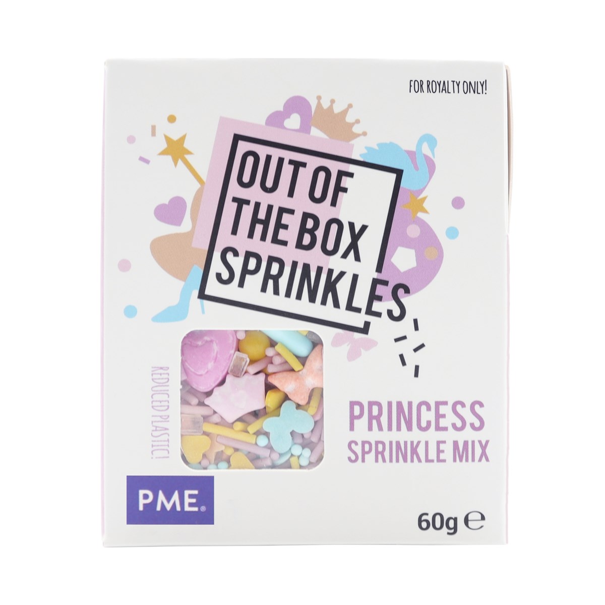 Mezcla de Sprinkles "Out the Box" - Princesa 60g
