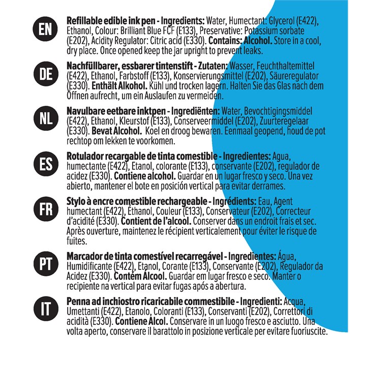 Pincel y Rotulador Fino Azul Mar - Imagen 5