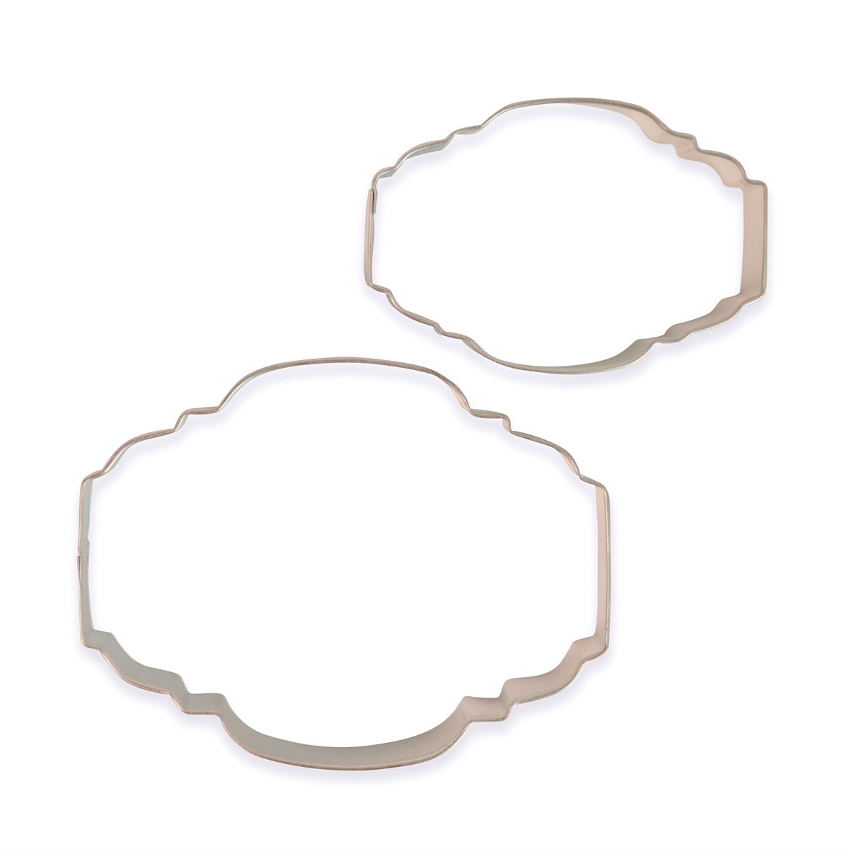 Juego de 2 Cortadores para Placas de Galletas y Tartas Estilo 2