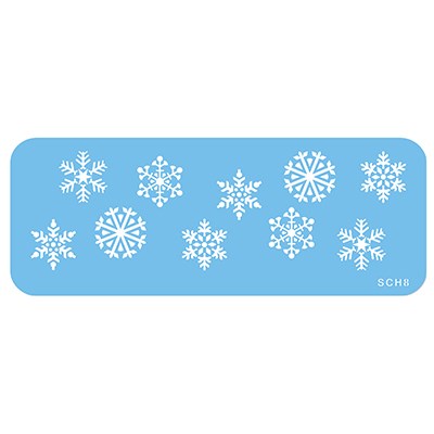 Plantilla de Copos de Nieve JEM