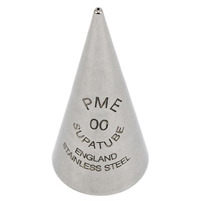 Boquilla para Escribir Supatubo de Acero Inoxidable sin Soldaduras PME Nº 00