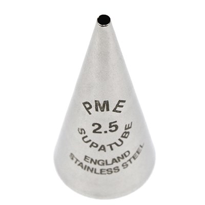 Boquilla para Escribir Supatubo de Acero Inoxidable sin Soldaduras PME nº 2.5