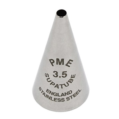 Boquilla para Escribir Supatubo de Acero Inoxidable sin Soldaduras PME Nº 3,5