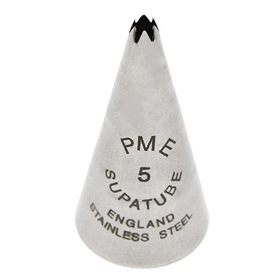 Supatubo de Estrella Pequeña de Acero Inoxidable sin Soldaduras PME nº 5