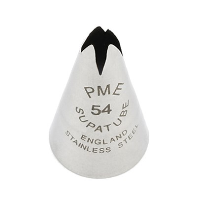 Supatubo de Pétalo de Pico/ Hoja de Acero Inoxidable sin Soldaduras PME nº 54