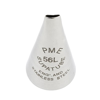 Supatubo de Pétalo Pequeño de Acero Inoxidable sin Soldaduras PME para Zurdos nº 56L