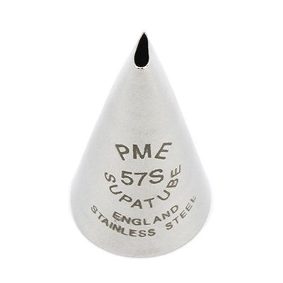 Supatubo de Pétalo Recto de Acero Inoxidable sin Soldaduras PME para Ambidiestros nº 57S