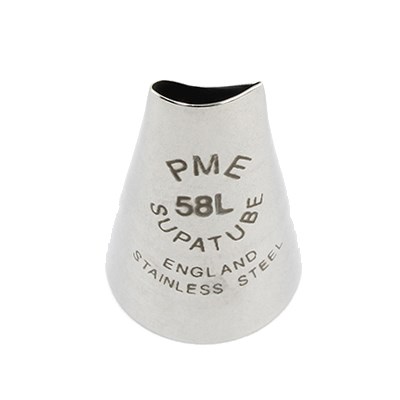 Supatubo de Pétalo Grande de Acero Inoxidable sin Soldaduras PME para Zurdos nº 58L