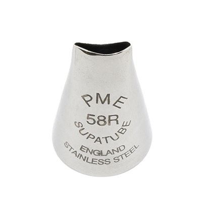 Supatubo de Pétalo Grande de Acero Inoxidable sin Soldaduras PME para Diestros nº 58R