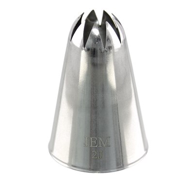 JEM Boquilla, Loose - Medio curvado estrella Savoy # 2J
